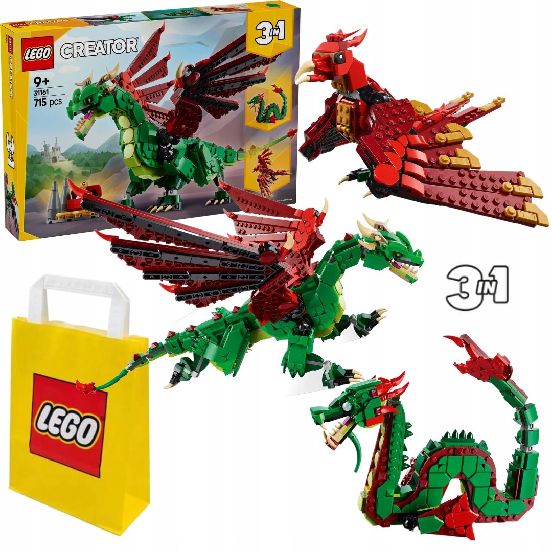  Lego creator 3 w 1 30688 tropický tukan ryba tučniak