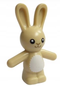  Lego 29685pb01 kaninchen hase klein weiß neu (1g)