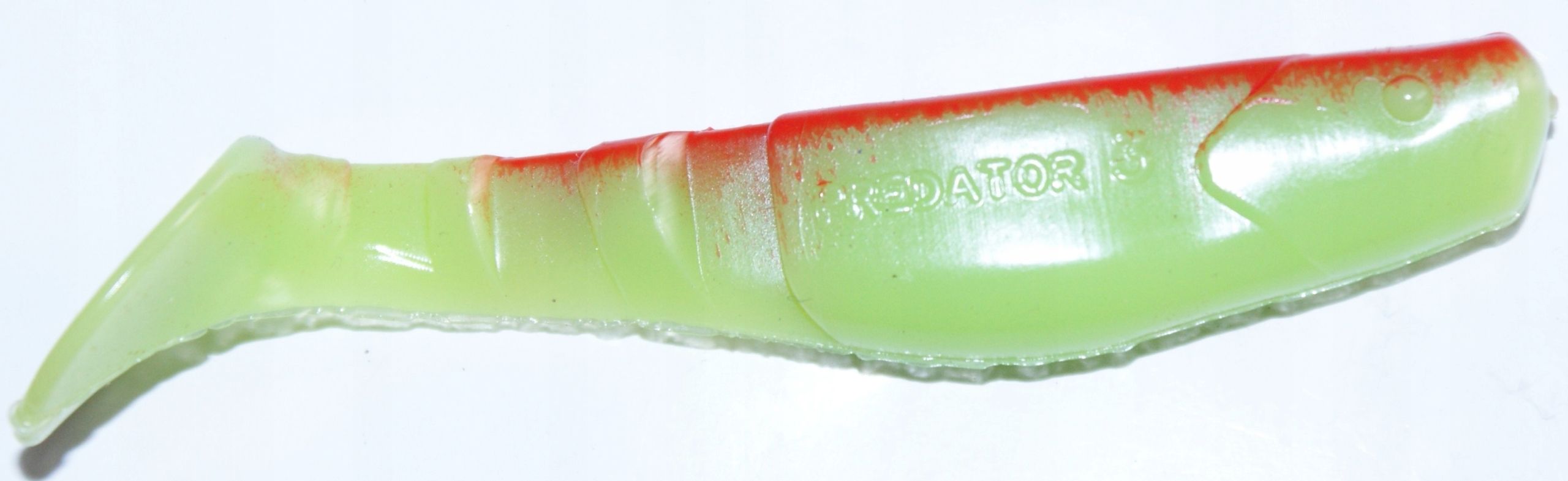  Manns predator 3,5cm geltonas su juodu grzbietem