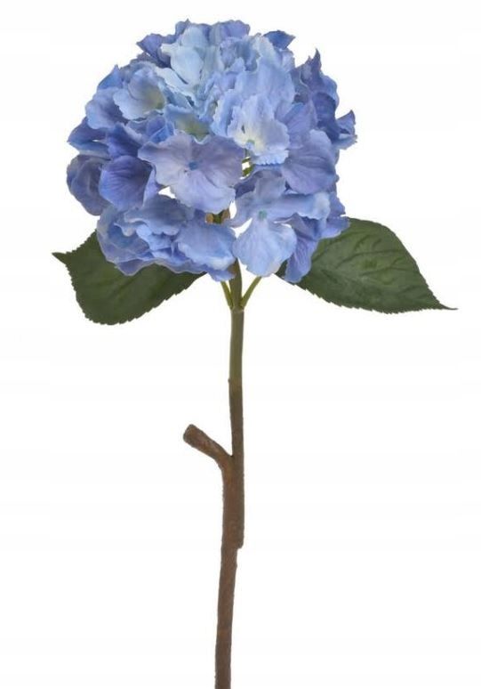  Hortenzie obal větvička umělá květina dodatek 60 cm fialová
