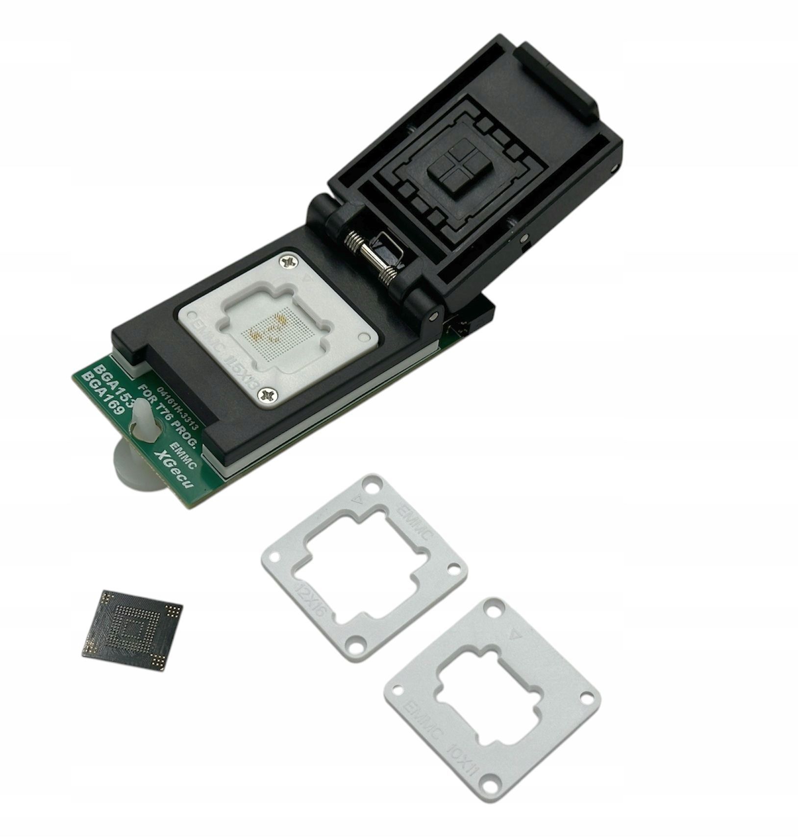  Adapteris bga48 zif dėl programatoriaus xgecu t56 arba t76 - rinkinys su 5 rėmeliais