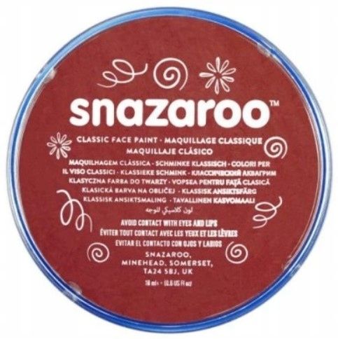  Soubor 8barvy x 18ml malovat pro malování na obličej malovat 1172039 malovat snazaroo