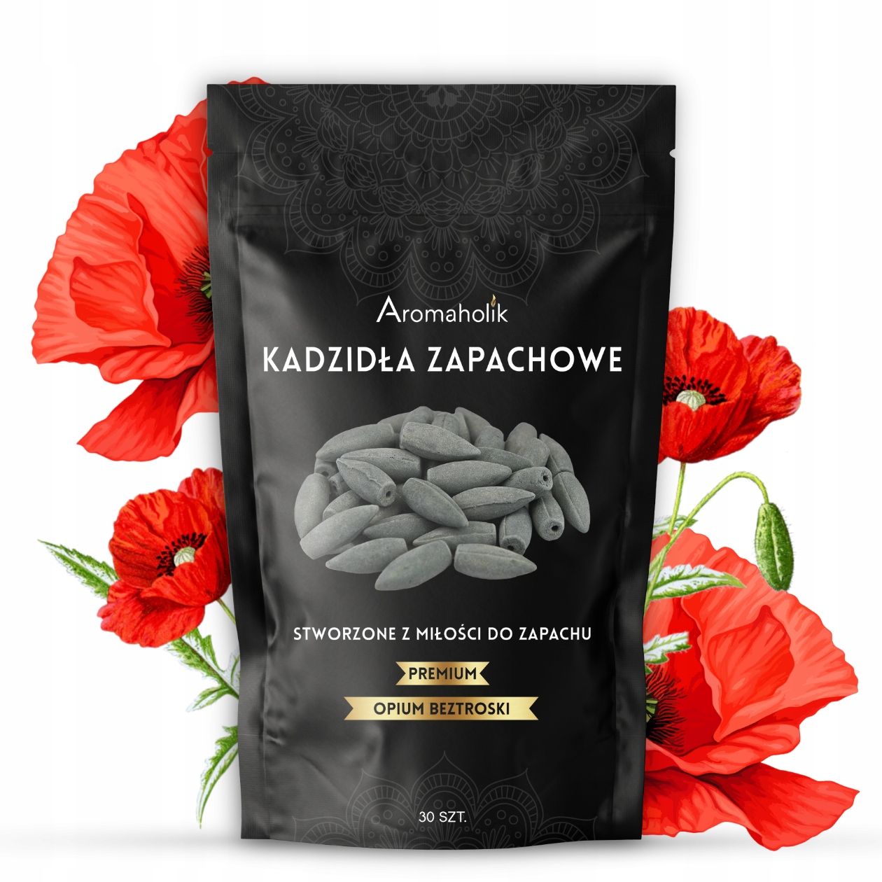  Knoty pro kadidlo plynacego vodopád 60 ks. premium