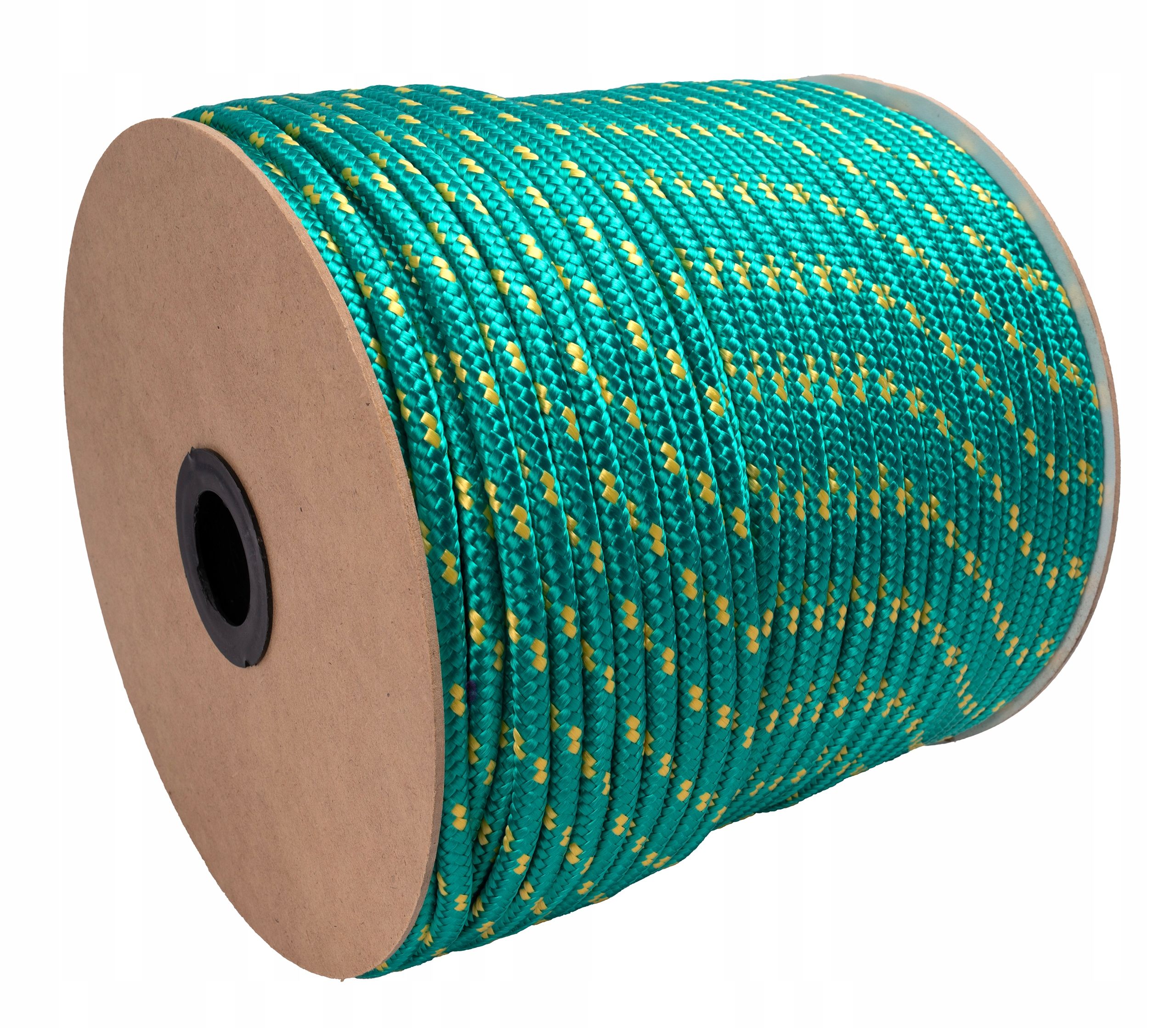  Polypropylénové lano plachtenie pletené pevný 10mm 30m