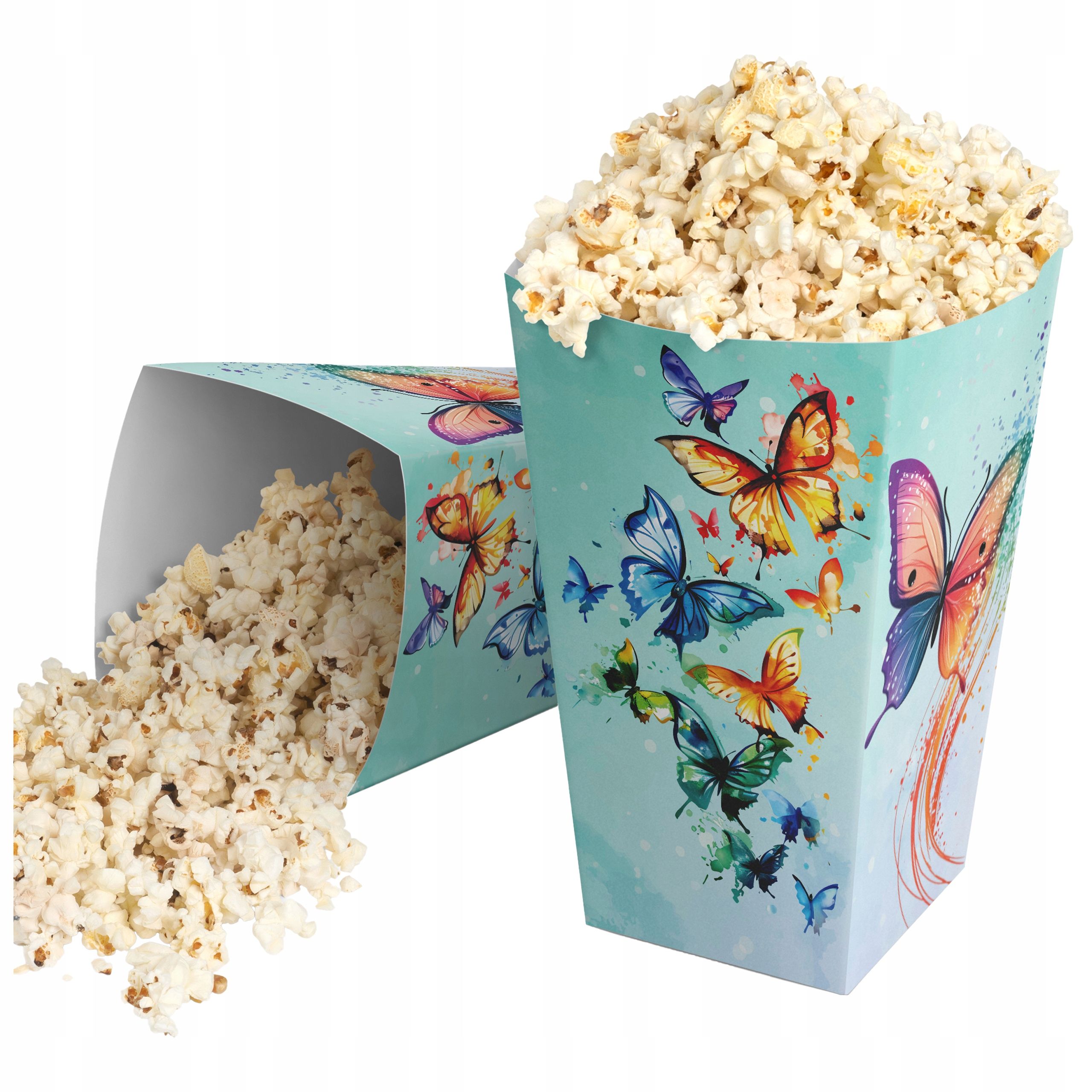  Popcorn boxes snacks football football footballer birthday 4pcs