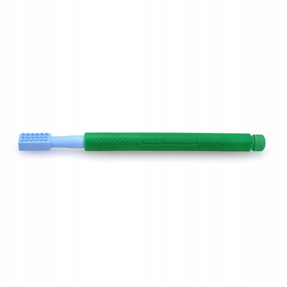 Listy z-spoon orálny motorový vibračný nástroj z-vibe + spoon tip modrý