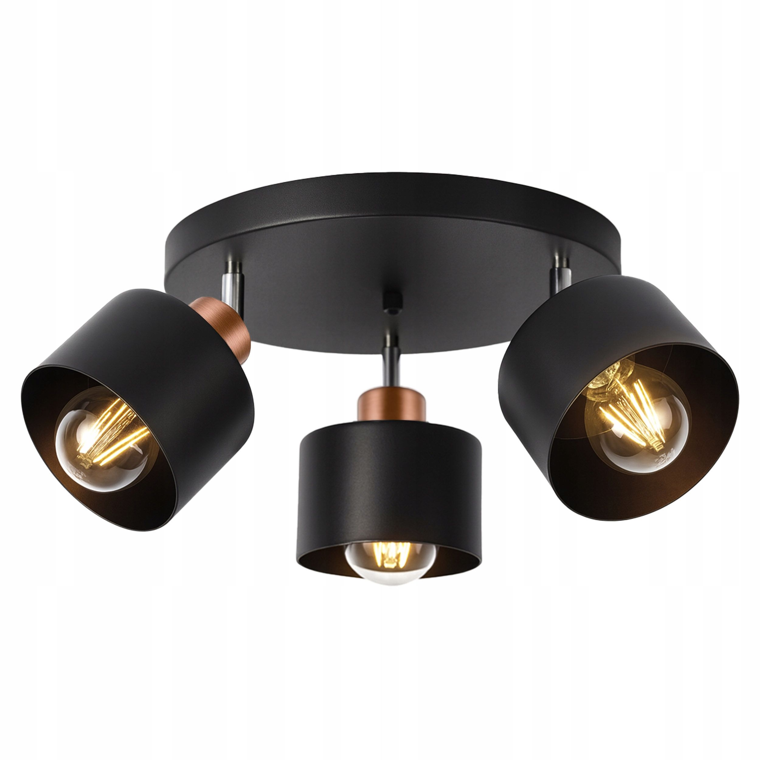  Ceiling lamp hanging lamp golden white modern 3x e27 for the living room
