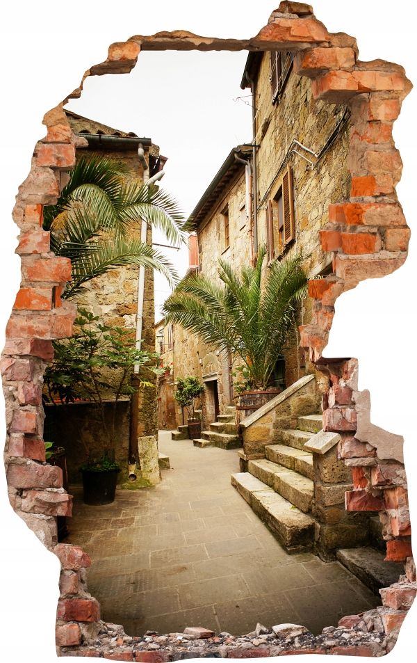  Sienas uzlīmes foto tapetes caurums 688 daba