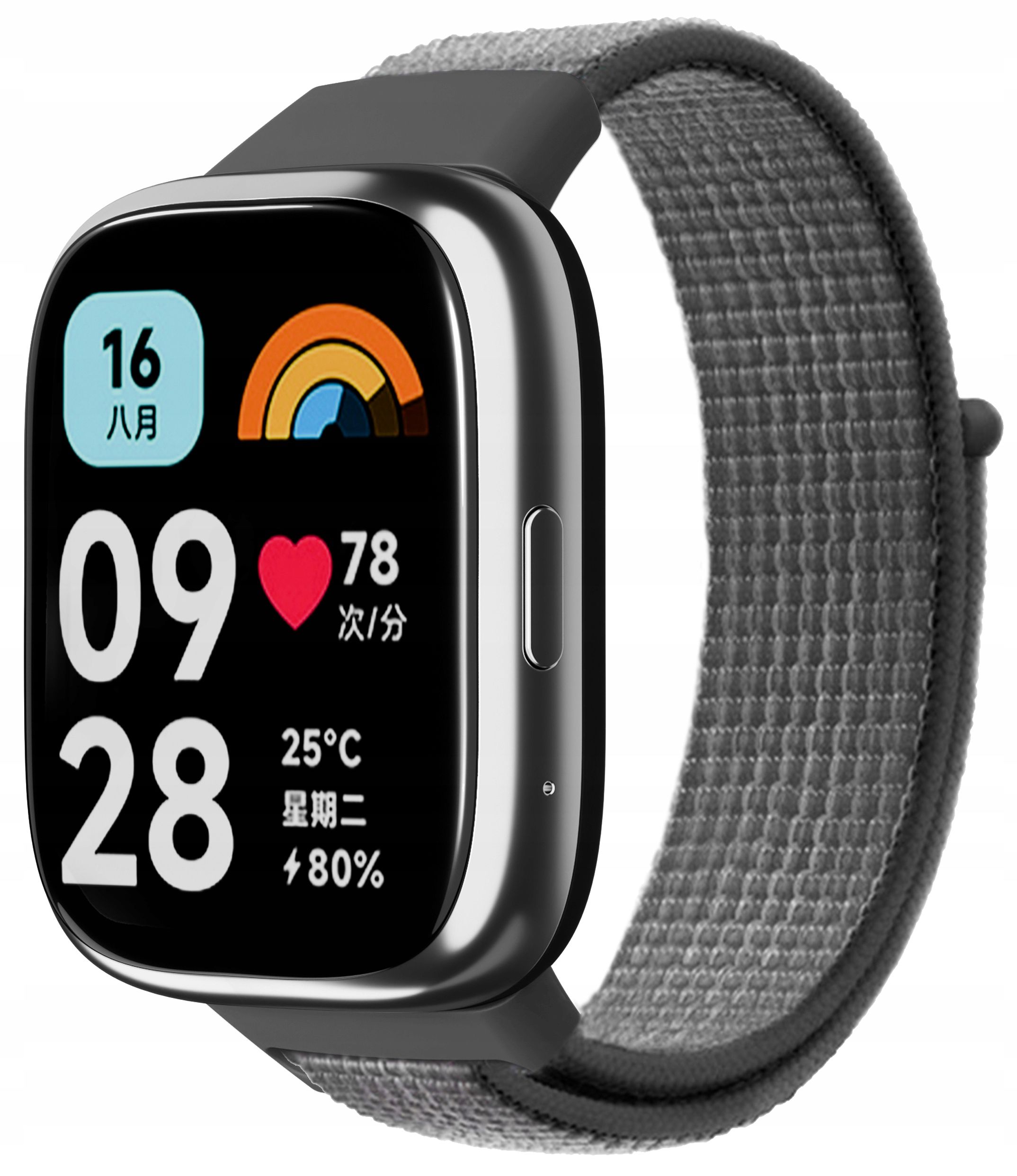  Strap bracelet nylon rabbitmob - xiaomi redmi watch 3 active | black