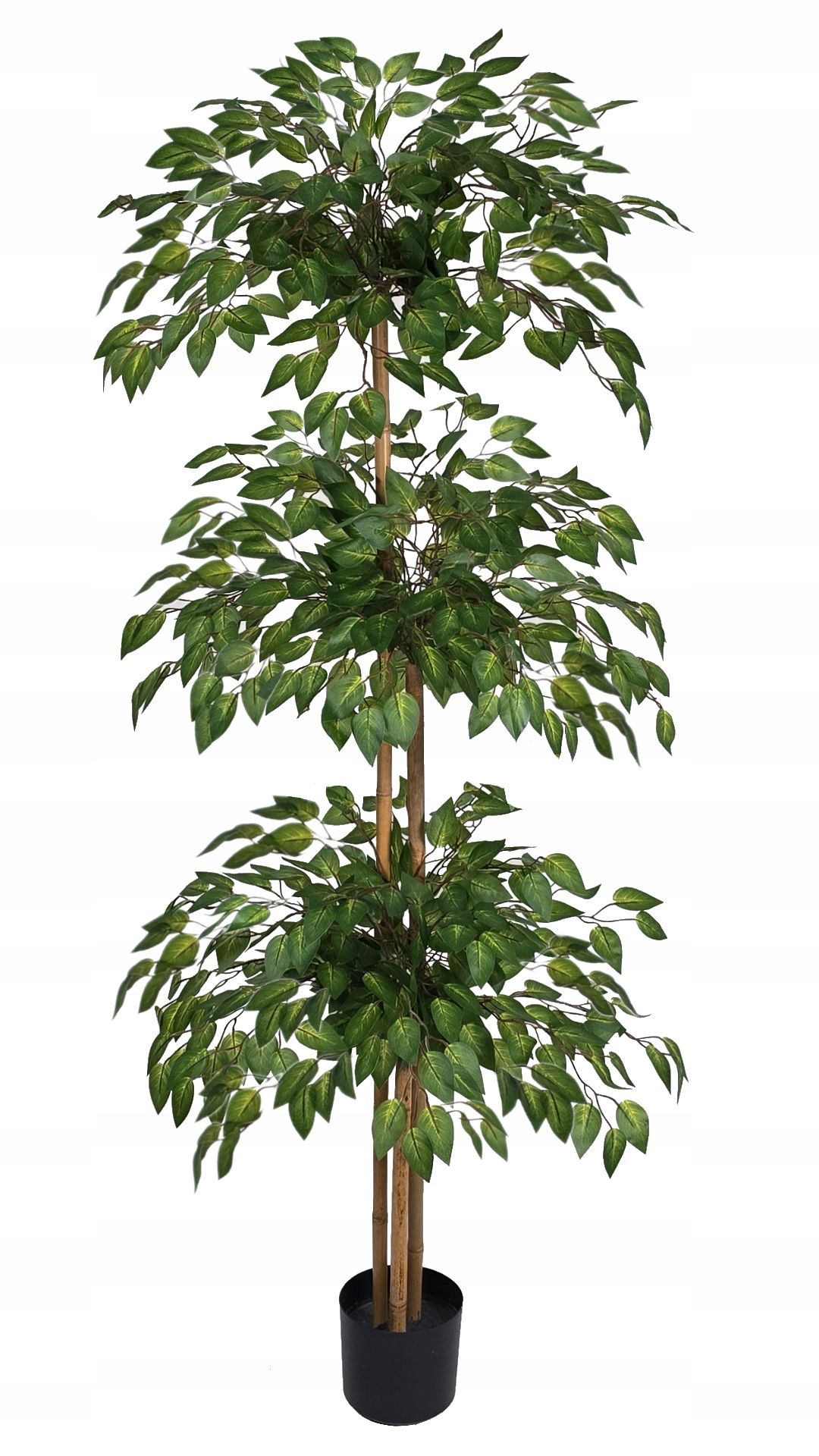  Kroton mākslīgais zieds mākslīgais augs katlā 50 cm