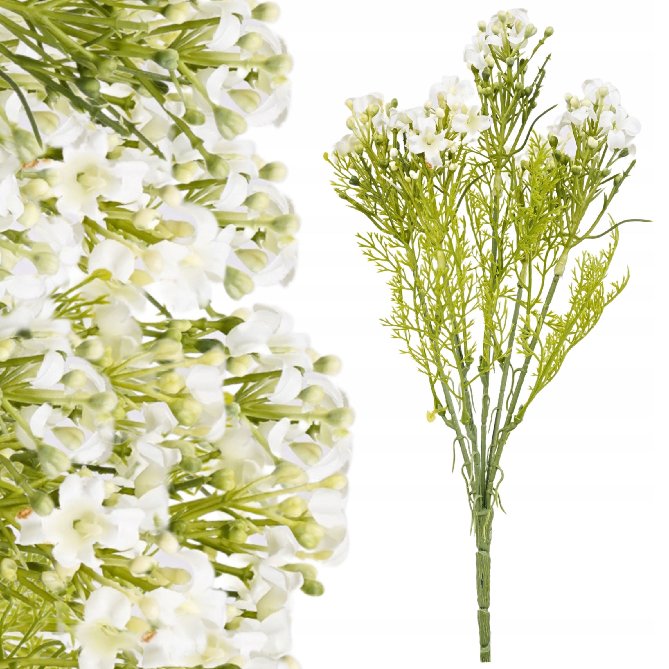 Mākslīgais zieds orhideja zars dekoratīvs rotājums florists pik 62cm