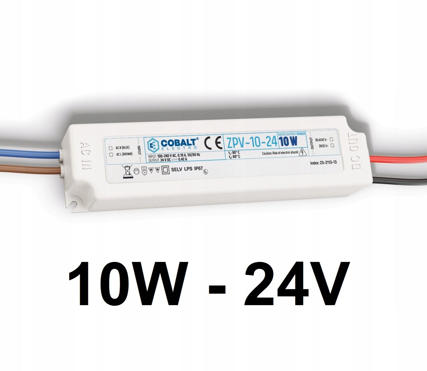  Modulárny napájací zdroj pre led pásy slim cctv 24v 120w