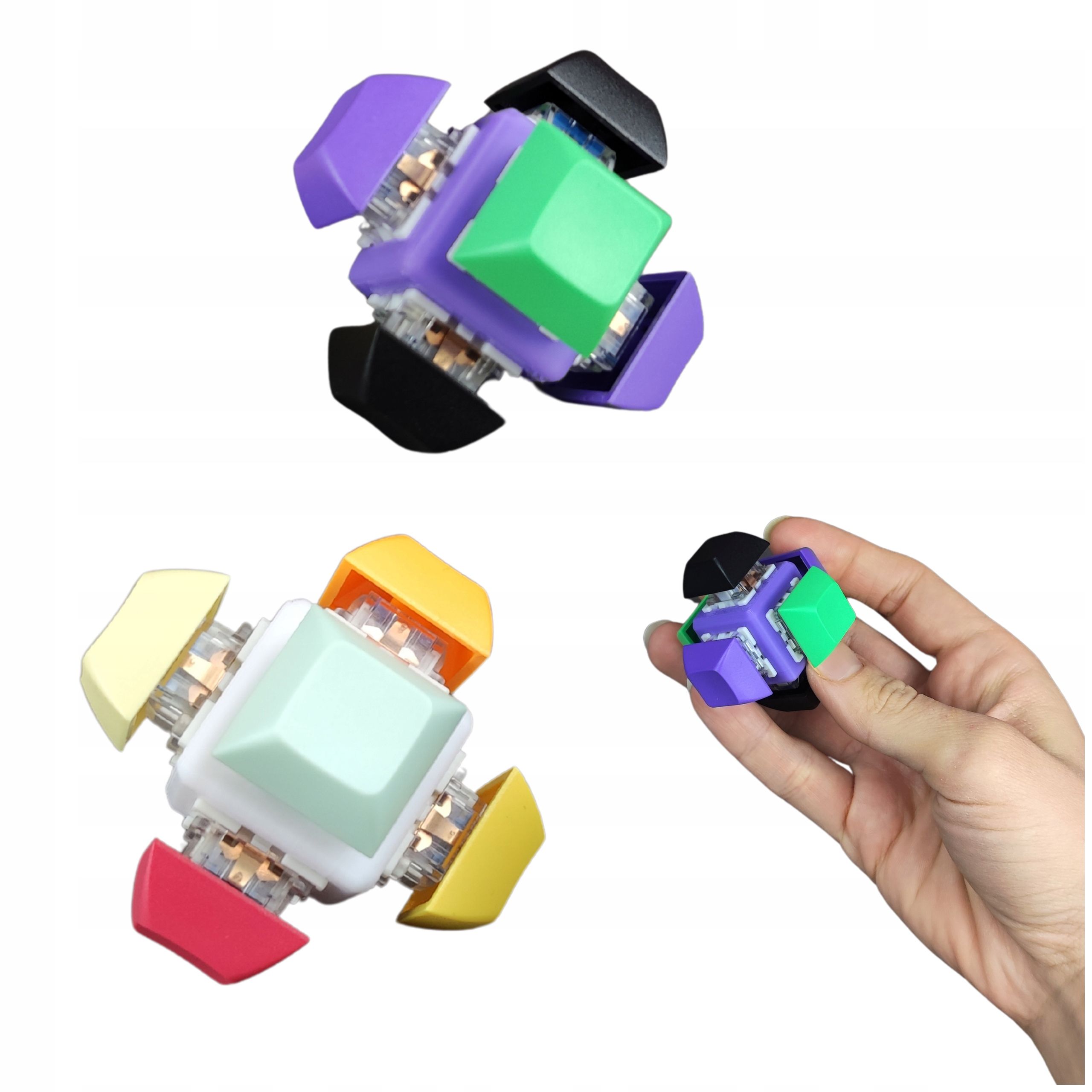  Antistresinis žaislas antistresinis fidget toys suaugusiųjų klikeris pakabukas