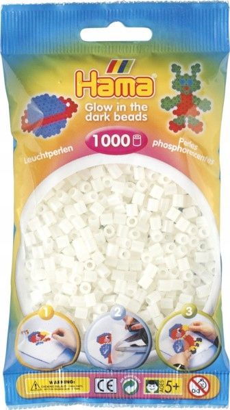  Hama 207-103 - svetlo žltý - 1000 korálky midi - krk
