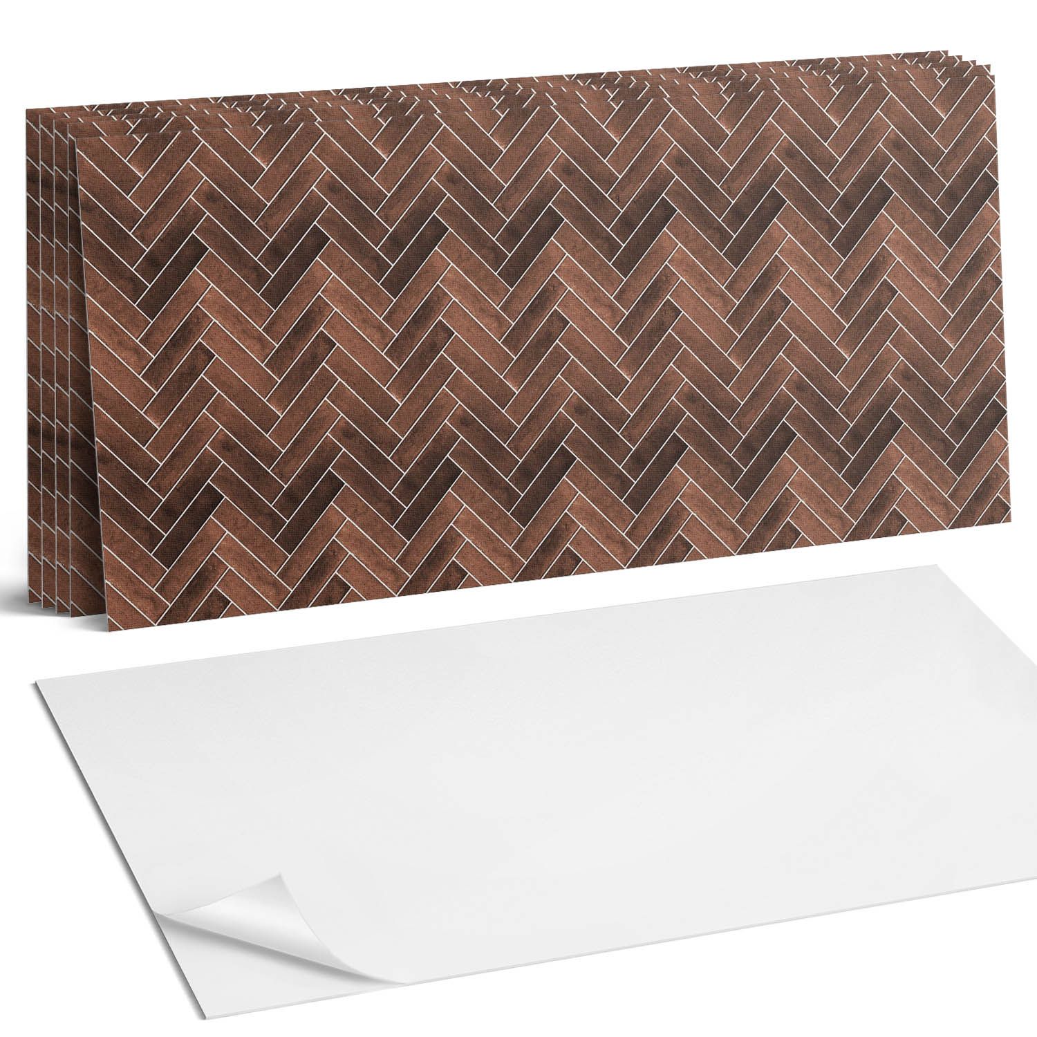  Kopa flīzes vinils ar apdruku modelis lapas w falach 6 gab 60x30 cm