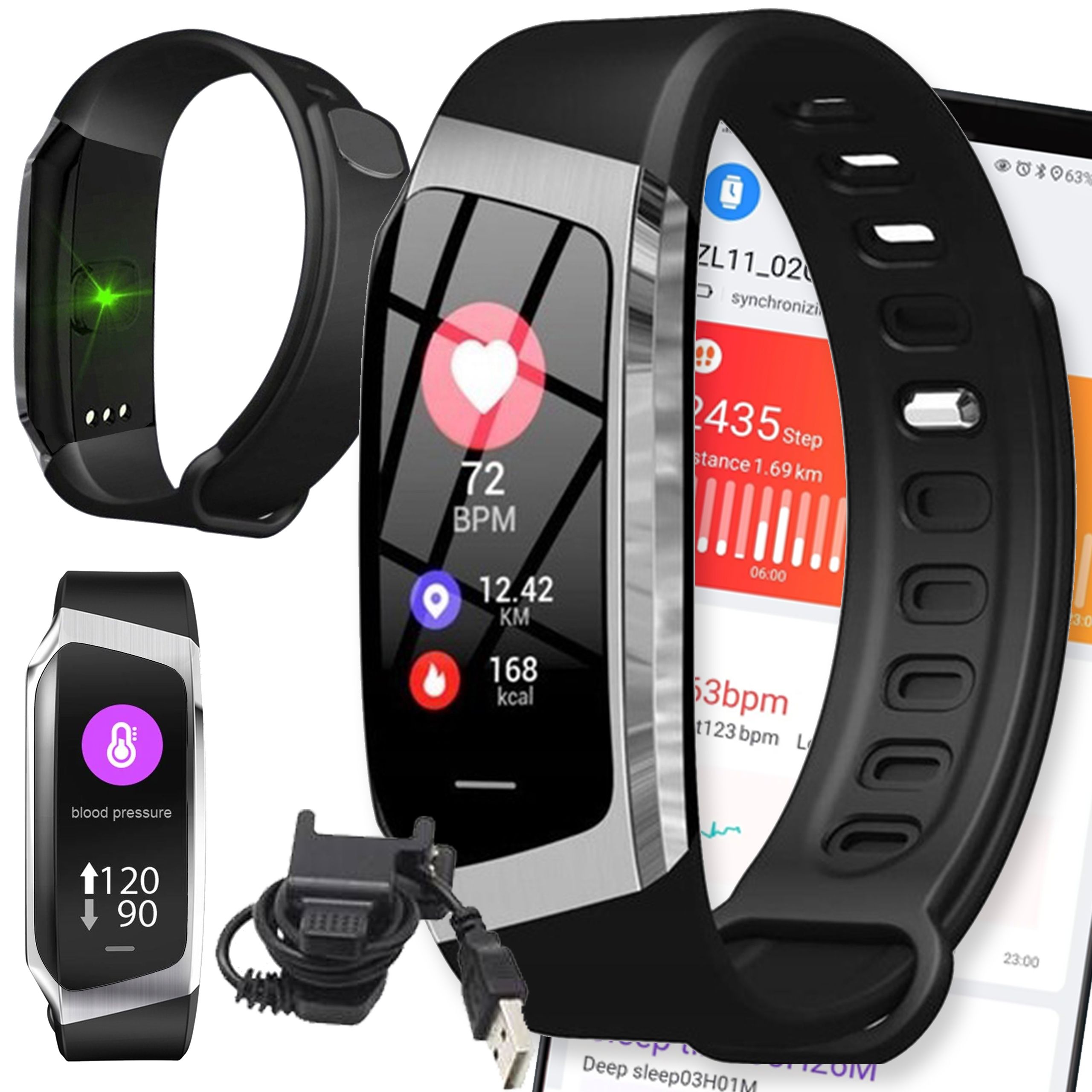  Chytré hodinky náramek na chytré hodinky atletický pro sport puls rozhraní bluetooth jízdní kolo