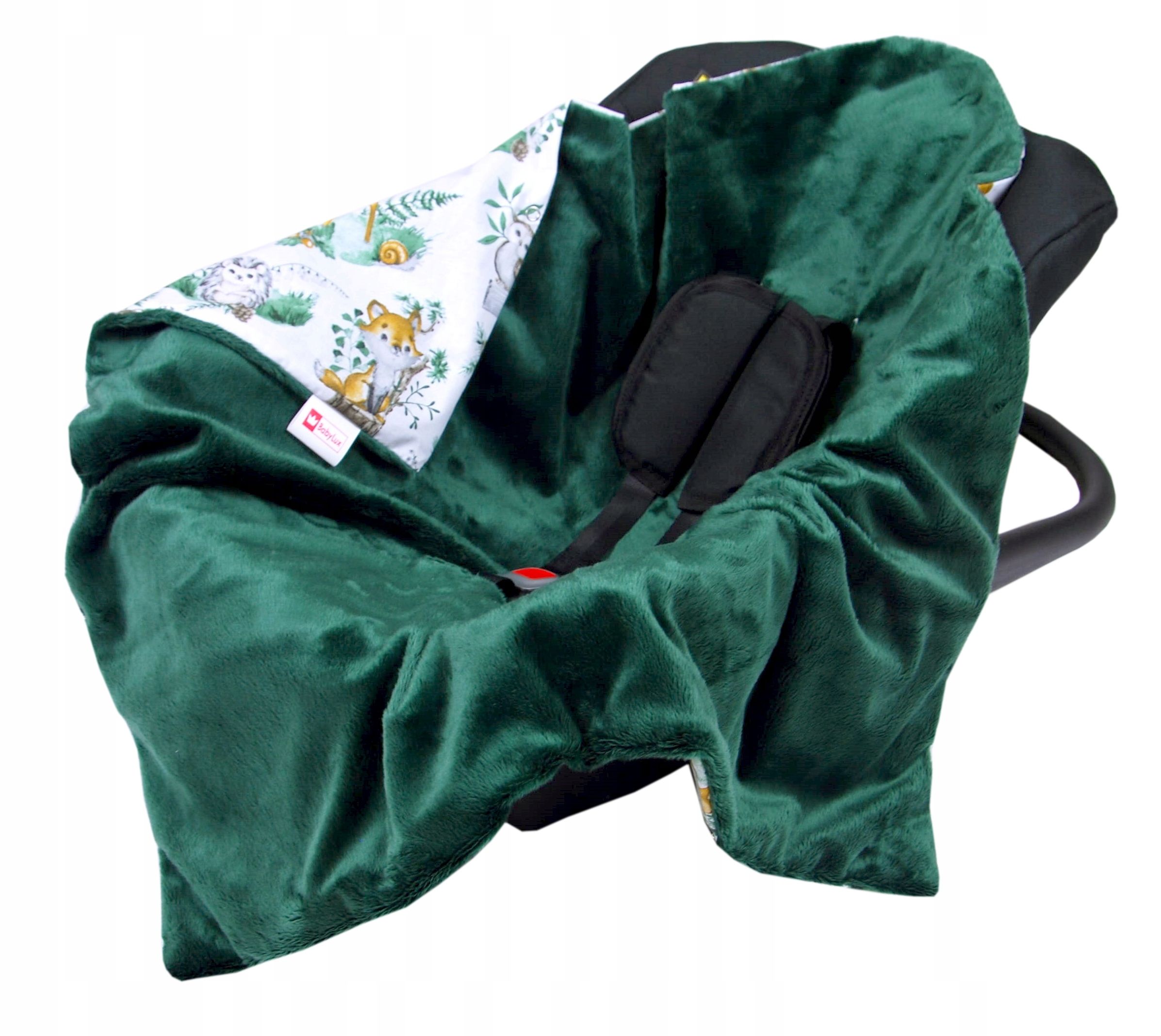  Babylux zakryté prikrývka prikryť pre autosedacku pre dopravcu mušelín muslin
