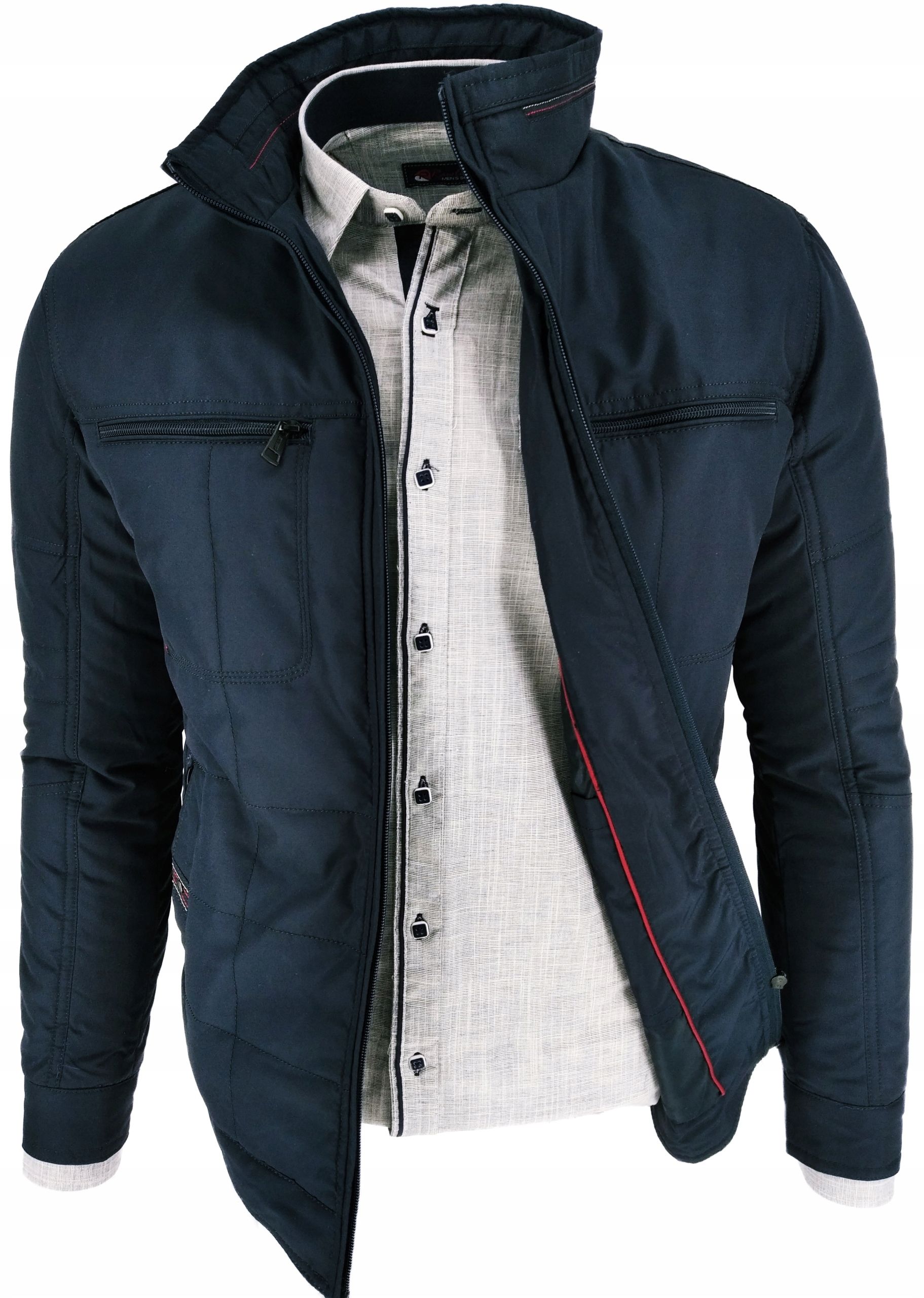  Jacke übergangs männlich gerade herbst dunkelblau 2513 xxxxxl 5xl