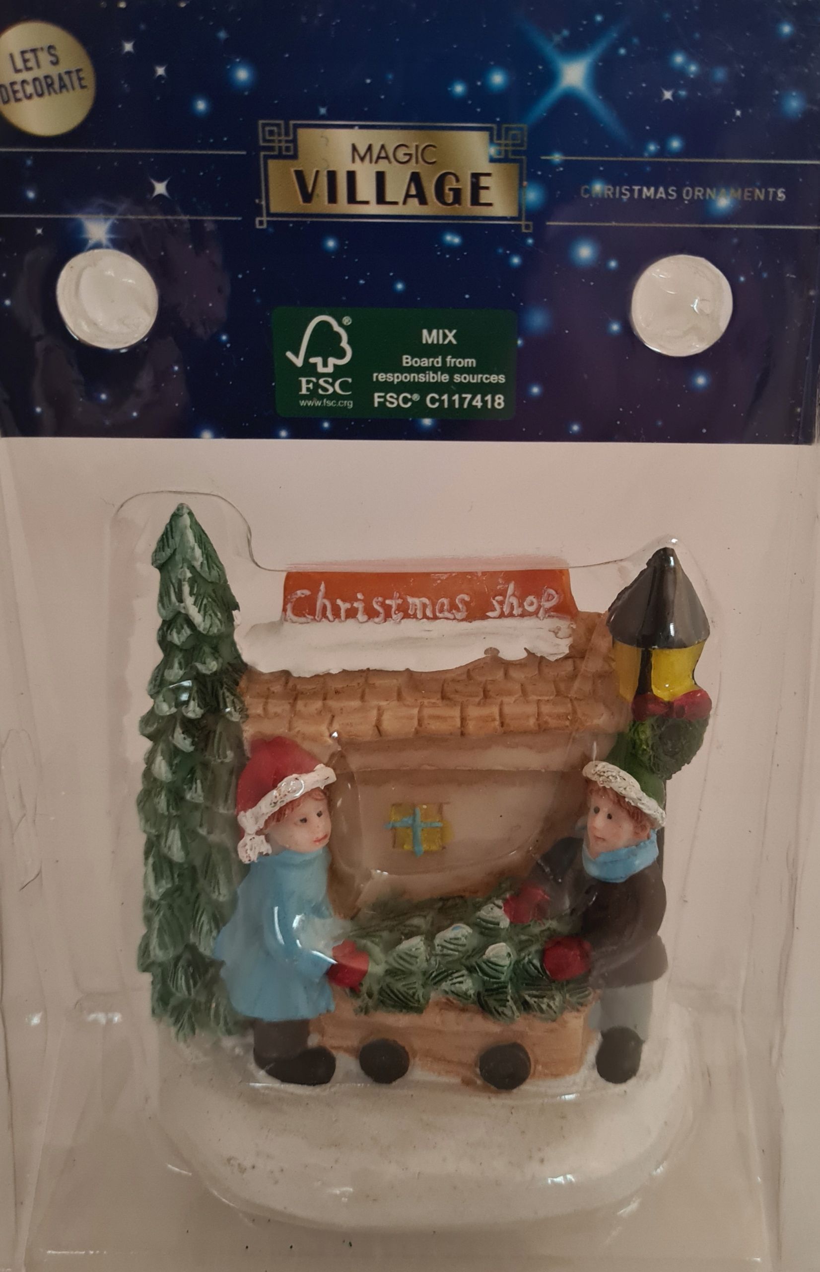  Küla jõulud magic village led 17 osad