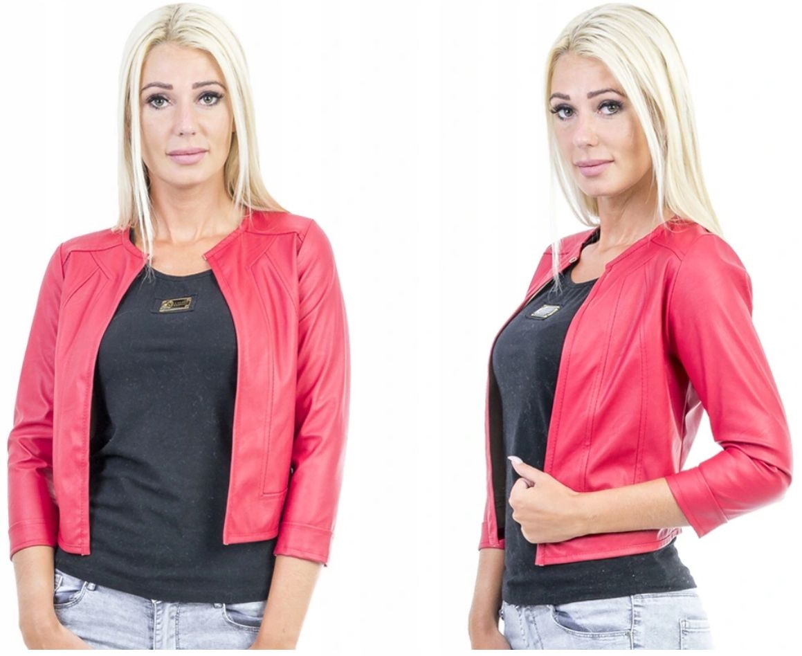  Bolero-jacke jacke öko-leder (36-50) 46