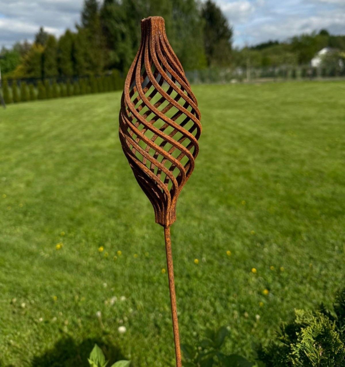  Adornment garden dragonfly rdzawa 3d corten rust sculpture discounts 90 cm