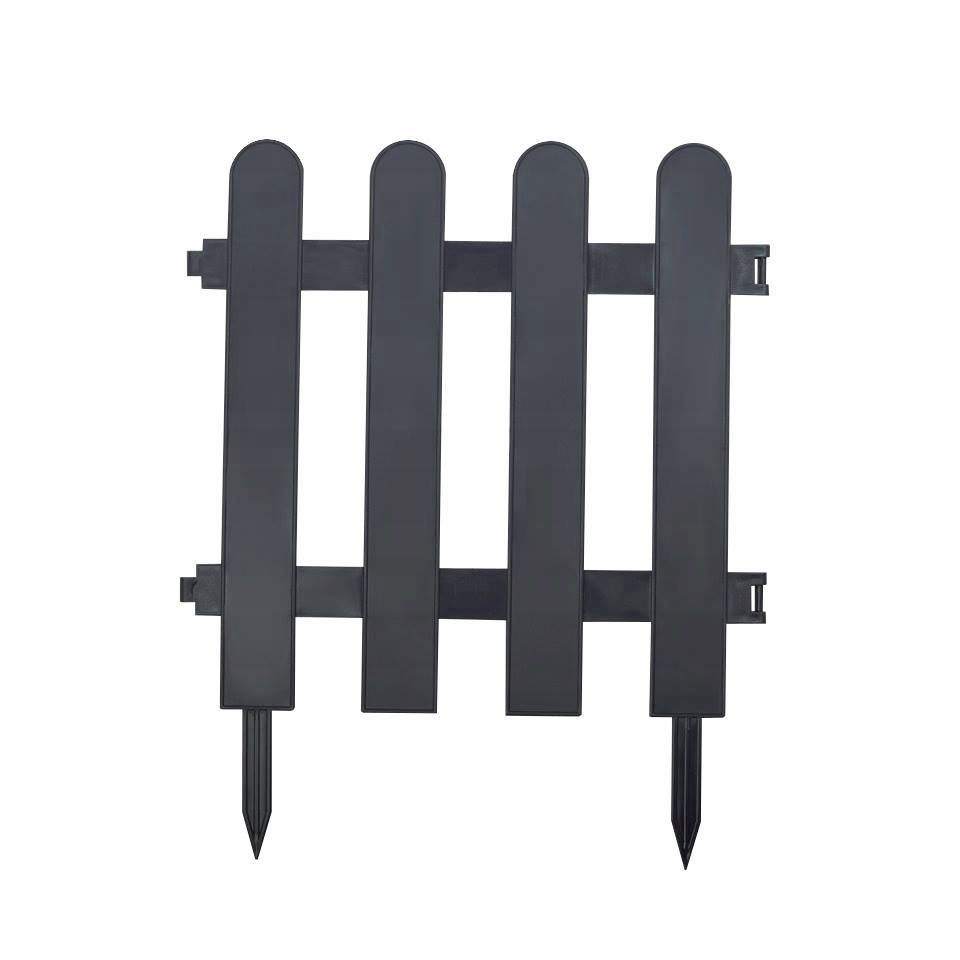  Garden fence palisade edgings white 3m hit