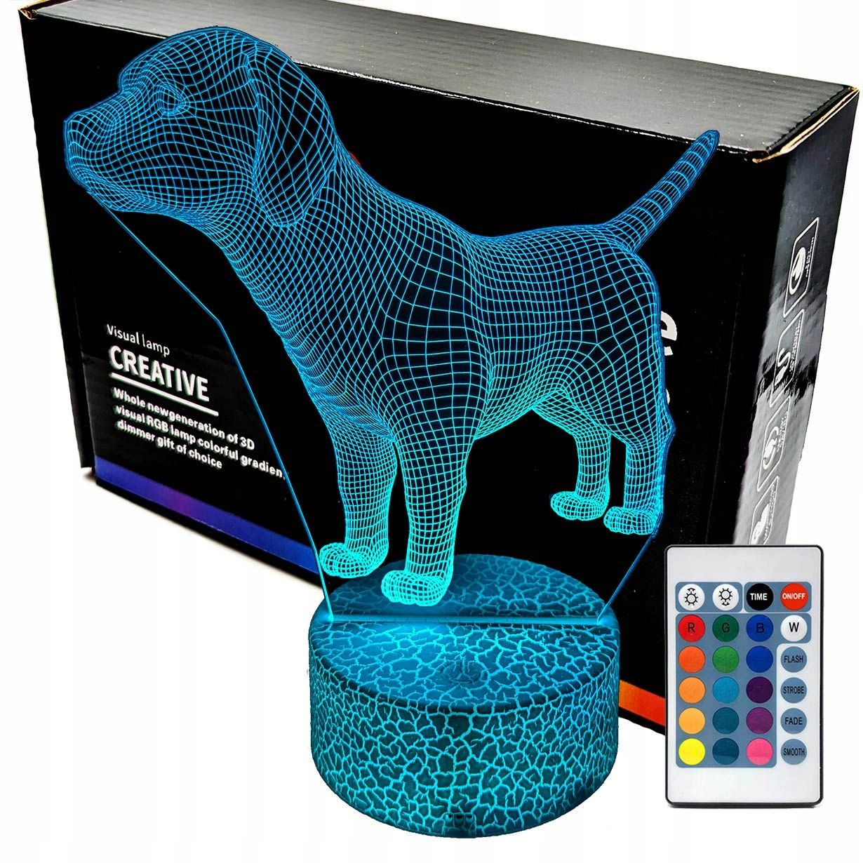  3d naktinė lemputė lempų daugiaspalvis