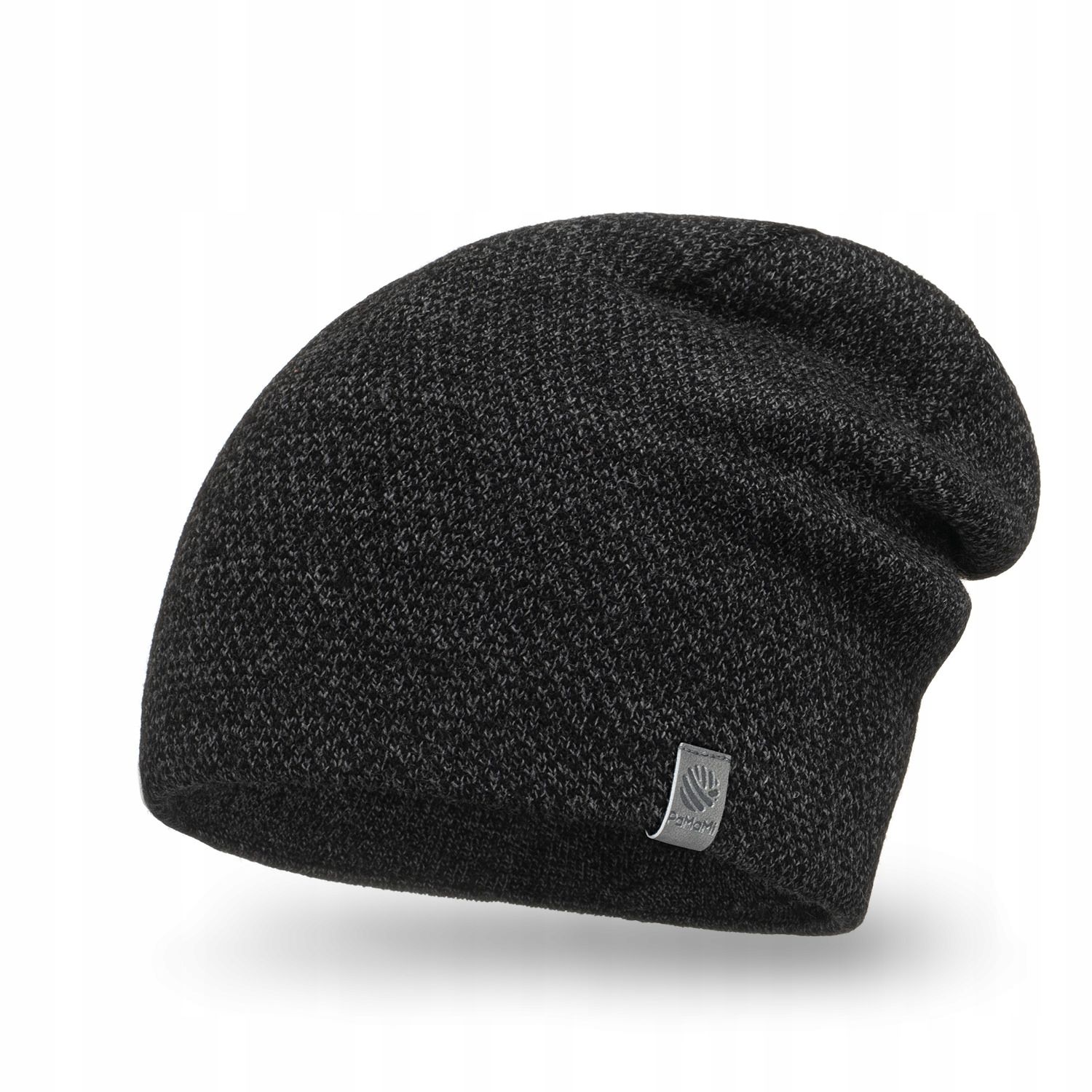  Pamami ziemas cepure beanie melns universāls izmērs