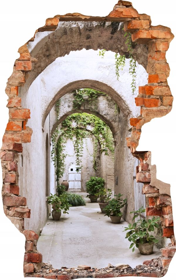  Sienas uzlīmes foto tapetes caurums 688 daba