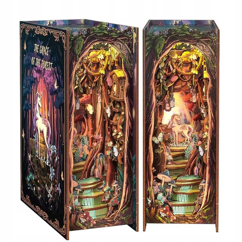  Miniatūra māja book nook vasara fejas dāvana diy