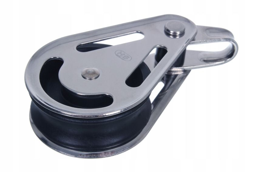  Rope pulley stainless 32mm with a twister