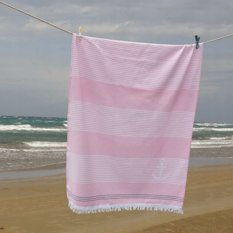  Meessoost suur rannarätik 100x180 blue väljund portugali keel 100% puuvill