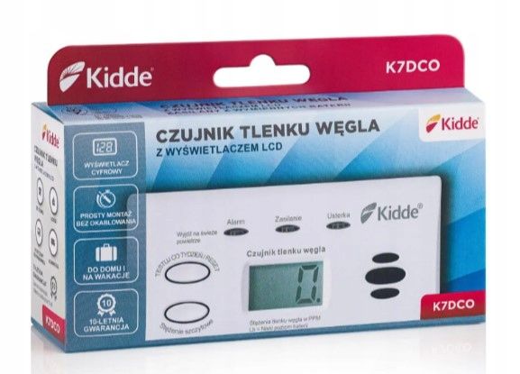  Kidde anglies monoksido jutiklis k10llco