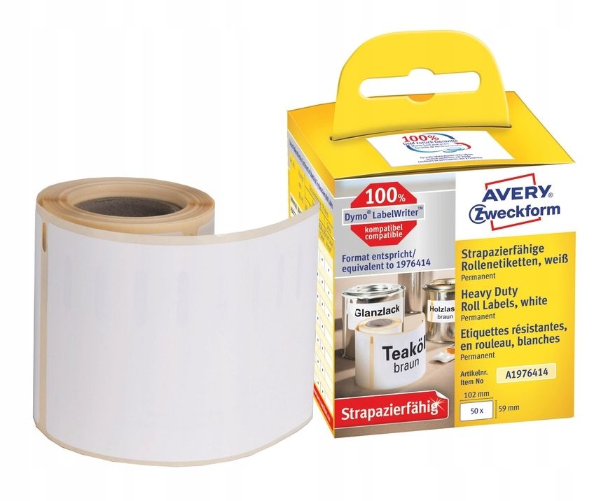  Etiķetes avery 3005riteņi punkti 18mm zils
