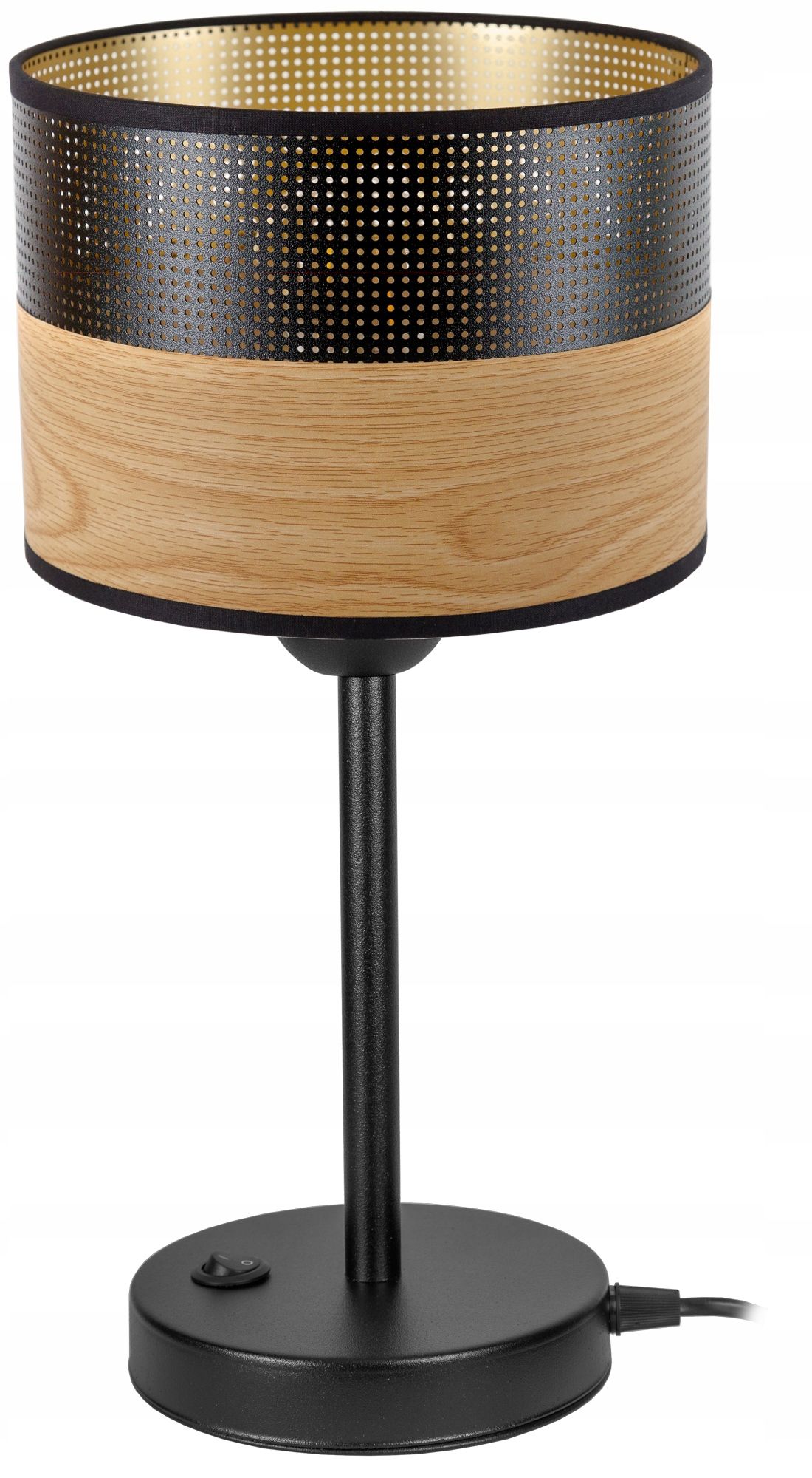  Štýlový nočná/stolová lampa moderné sklo kapucňa plisované grafitová farba led