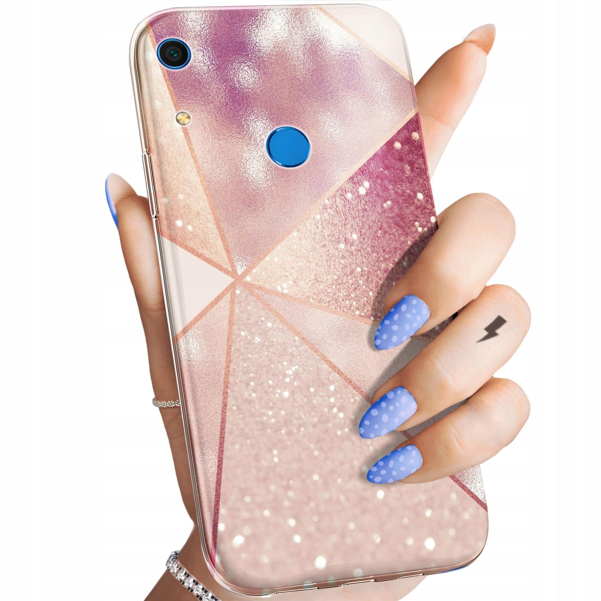  Fall huawei (englisch) y6s / y6 prim 2019 / ehre 8a muster art art déco lempicka case