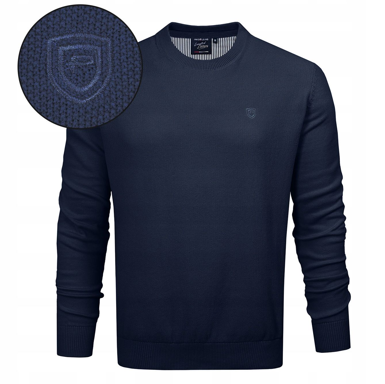  Elegantne meeste kampsun klassikaline roheline puuvill l pako jeans