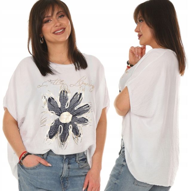  Fashion fresca f787 blouse tunic + necklace, linen