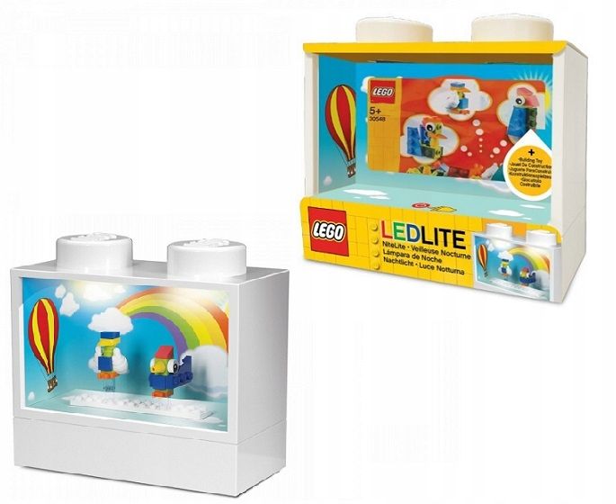  Lego polka protáhlý cihlový 6 bialy 41121735
