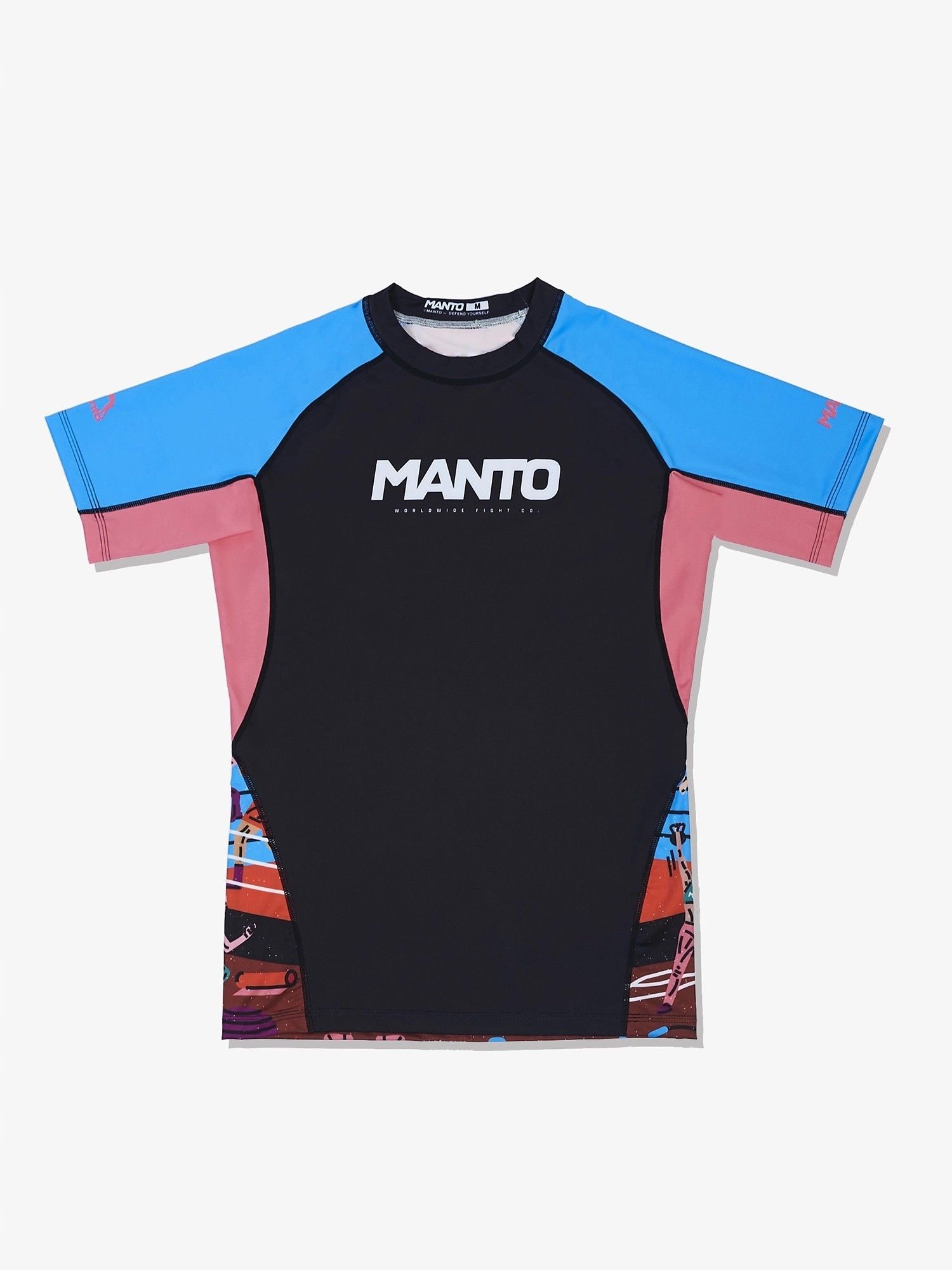  Manto rashguard kurze ärmel fitnessstudio 2.0 m