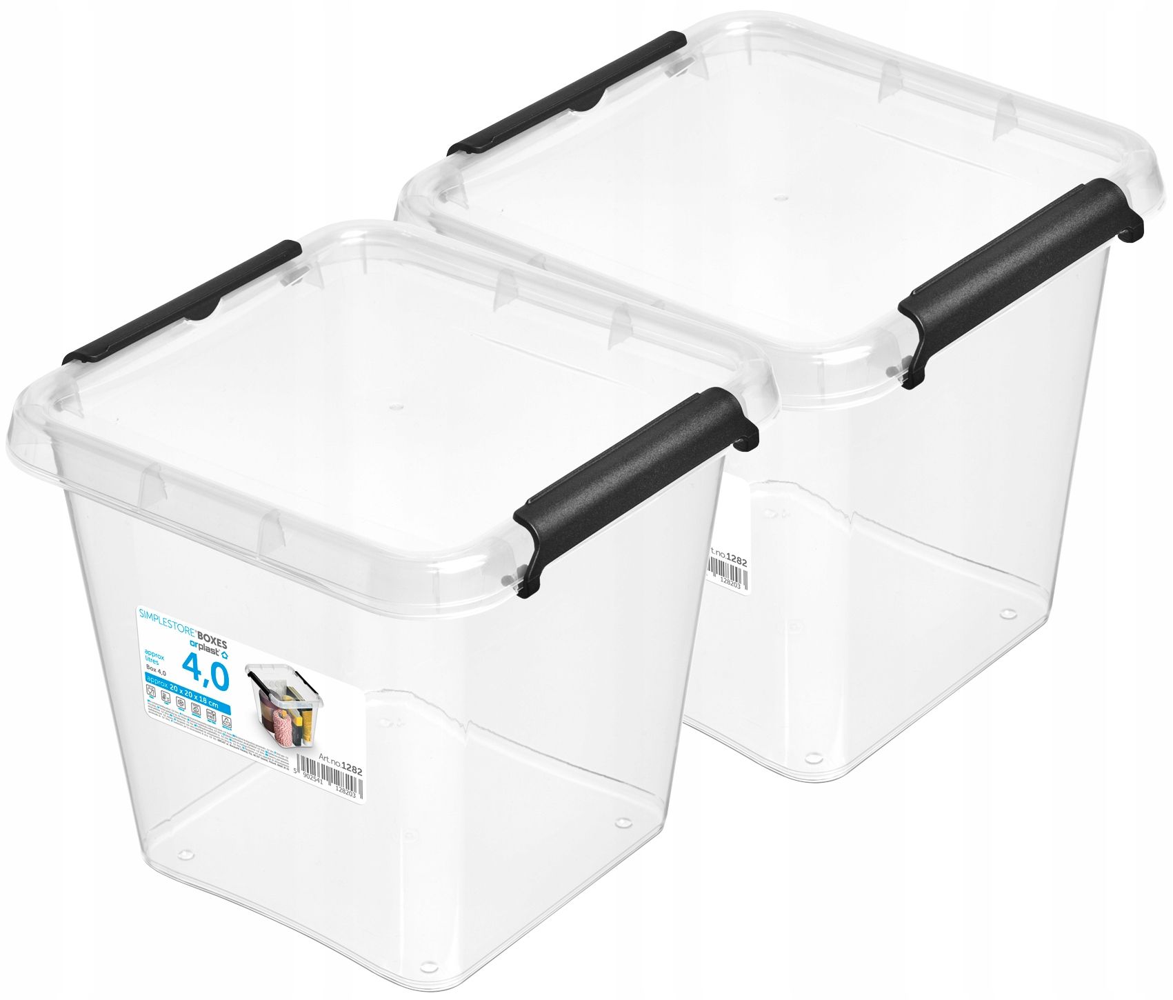  Dėžė plastikinė dėžė organaizeris moxom 4,5l
