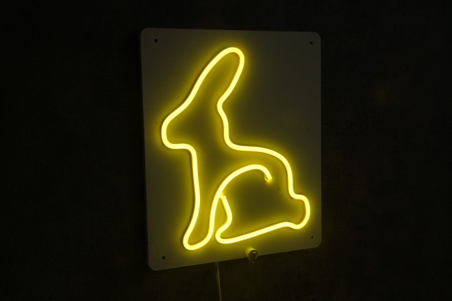  Nbzjanekkk neon led uz sienas ar barošanas avotu janekkk 49x13cm poļu ražojums