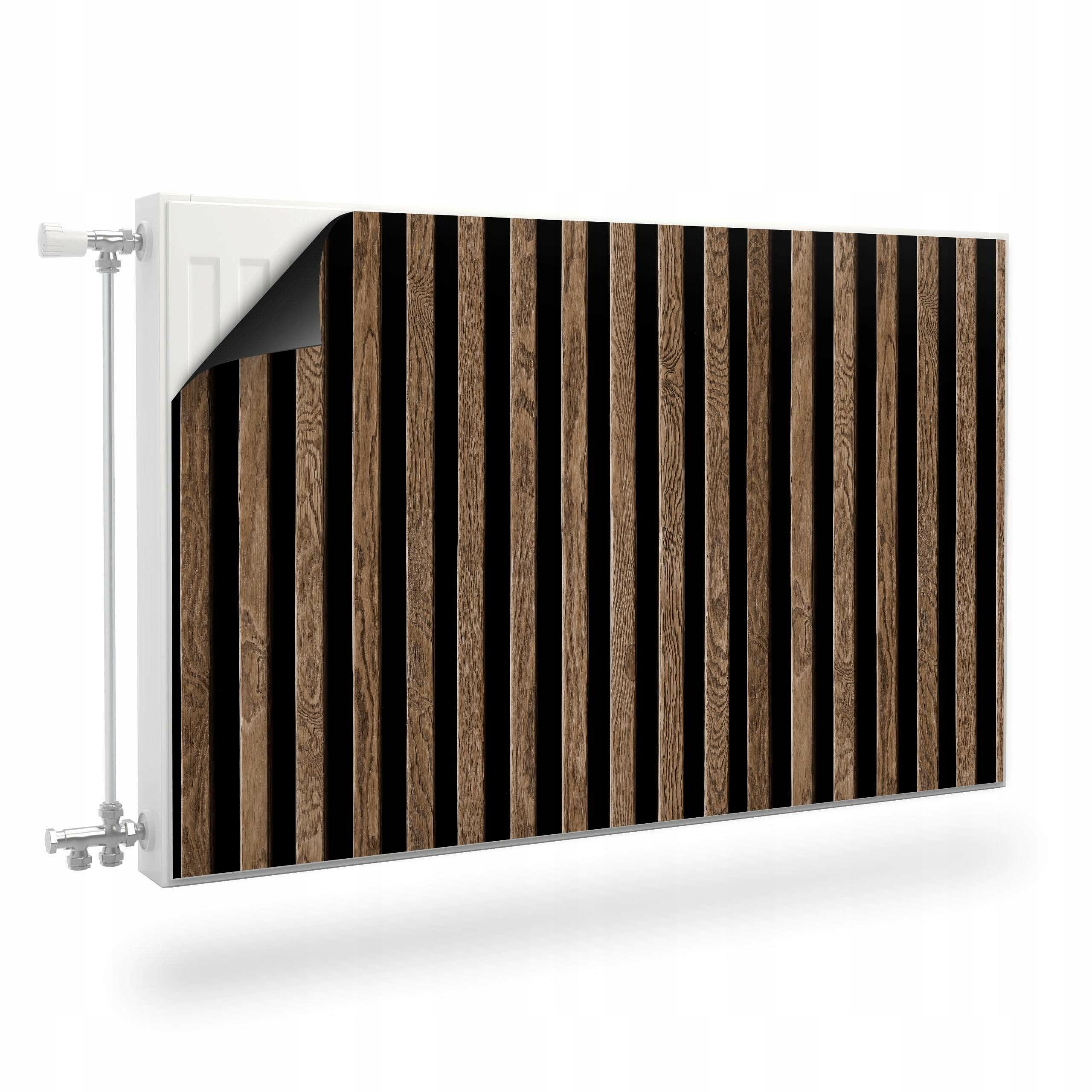  Magnetinis kilimėlis šildytuvas lamelės medis 3d 120x60
