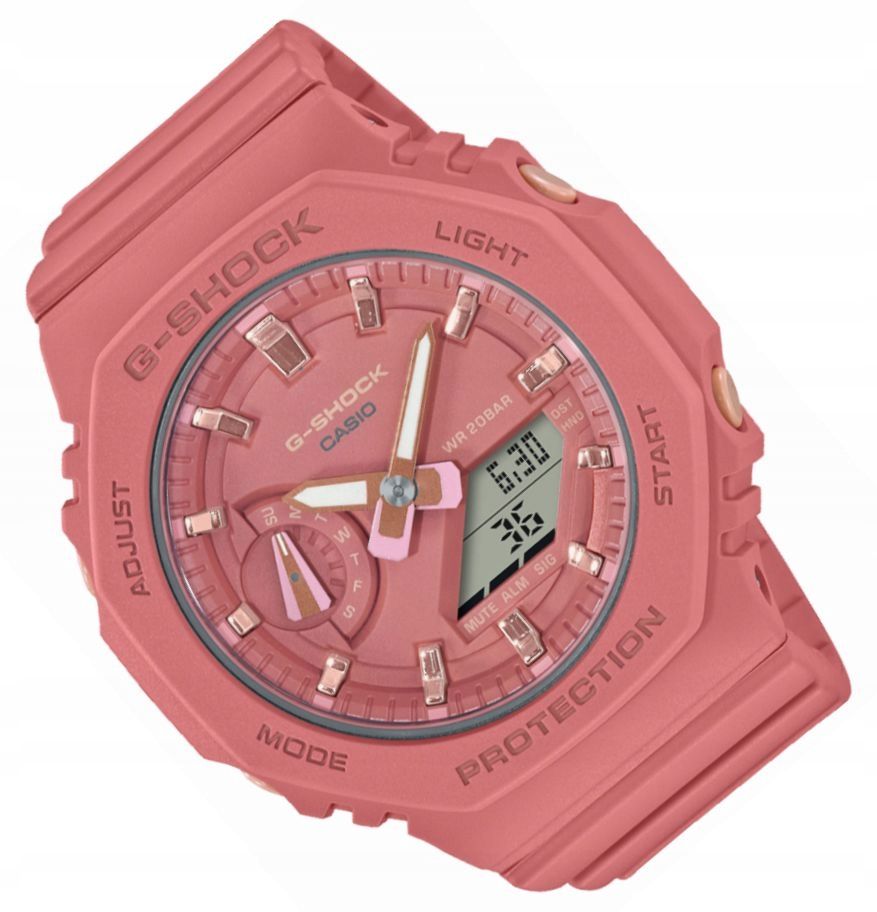  Casio women&#39;s watch gma-s2100ws-7aer