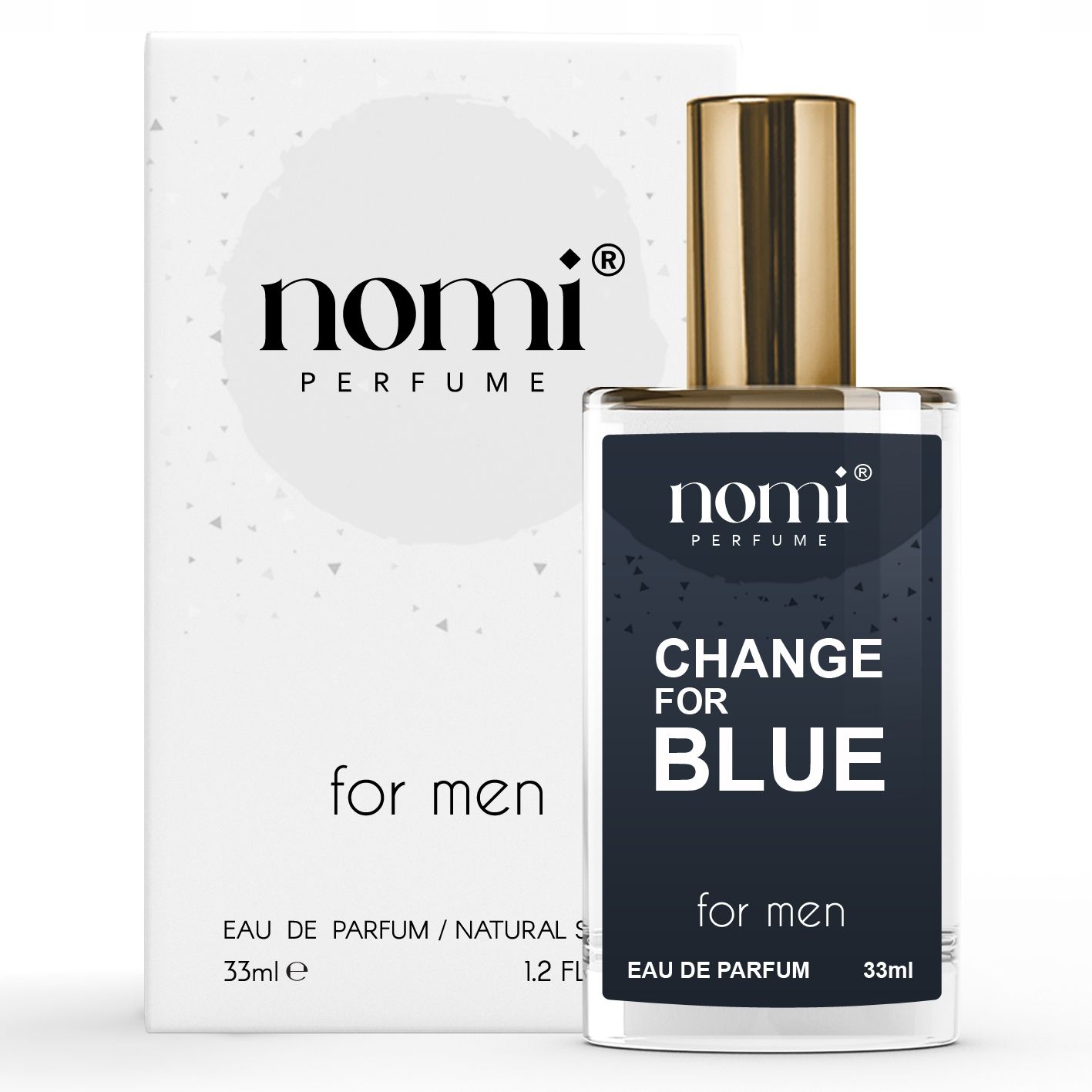  Dlhotrvajúci pánsky parfém nomi parfumy voňavka change for blue 33ml edp