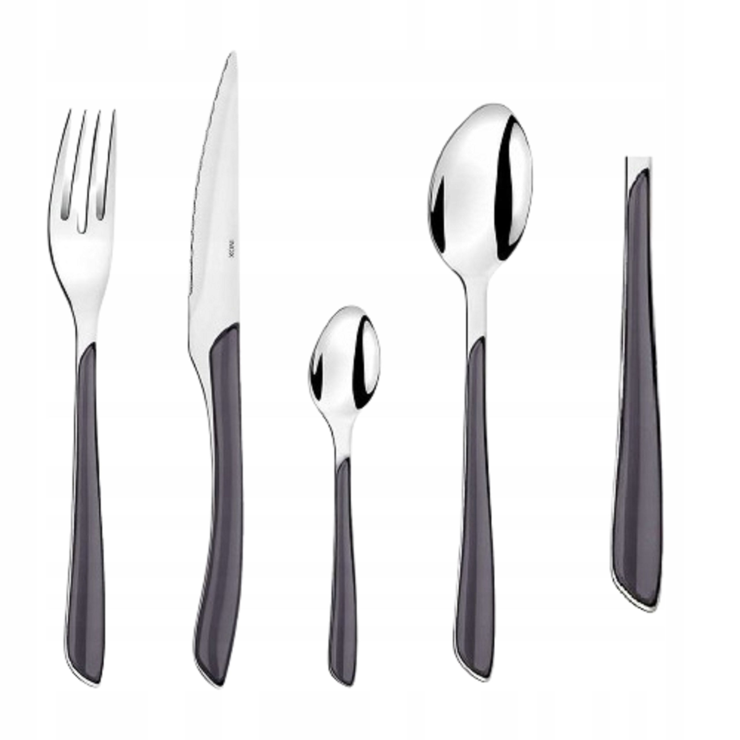  Amefa 24 besteck 1410 austin trend schwarz garnitur modern feiertage 6 personen