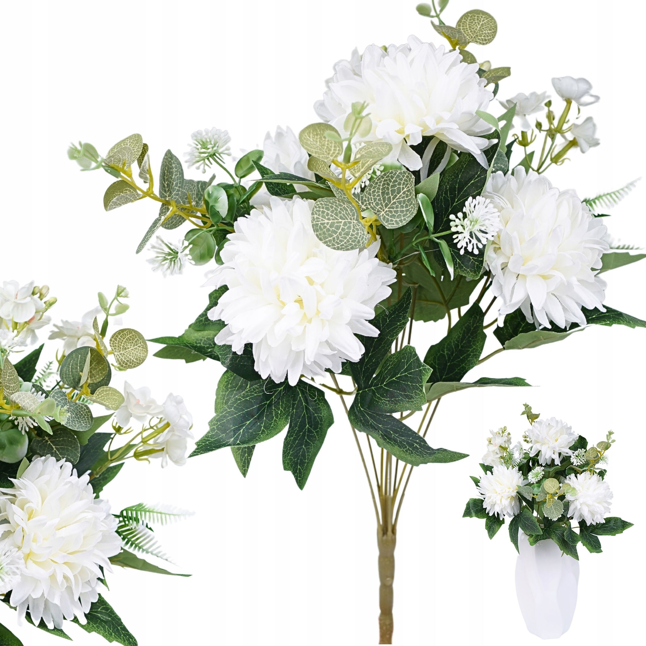  Mākslīgais zieds orhideja zars dekoratīvs rotājums florists pik 62cm