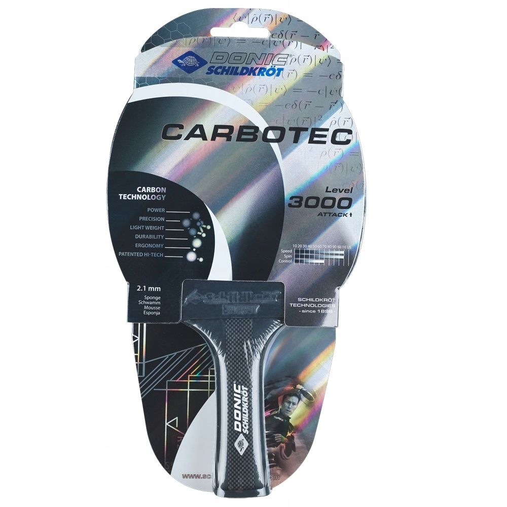  Raketė stalo tenisui ping ponga donic carbotec 7000 byla