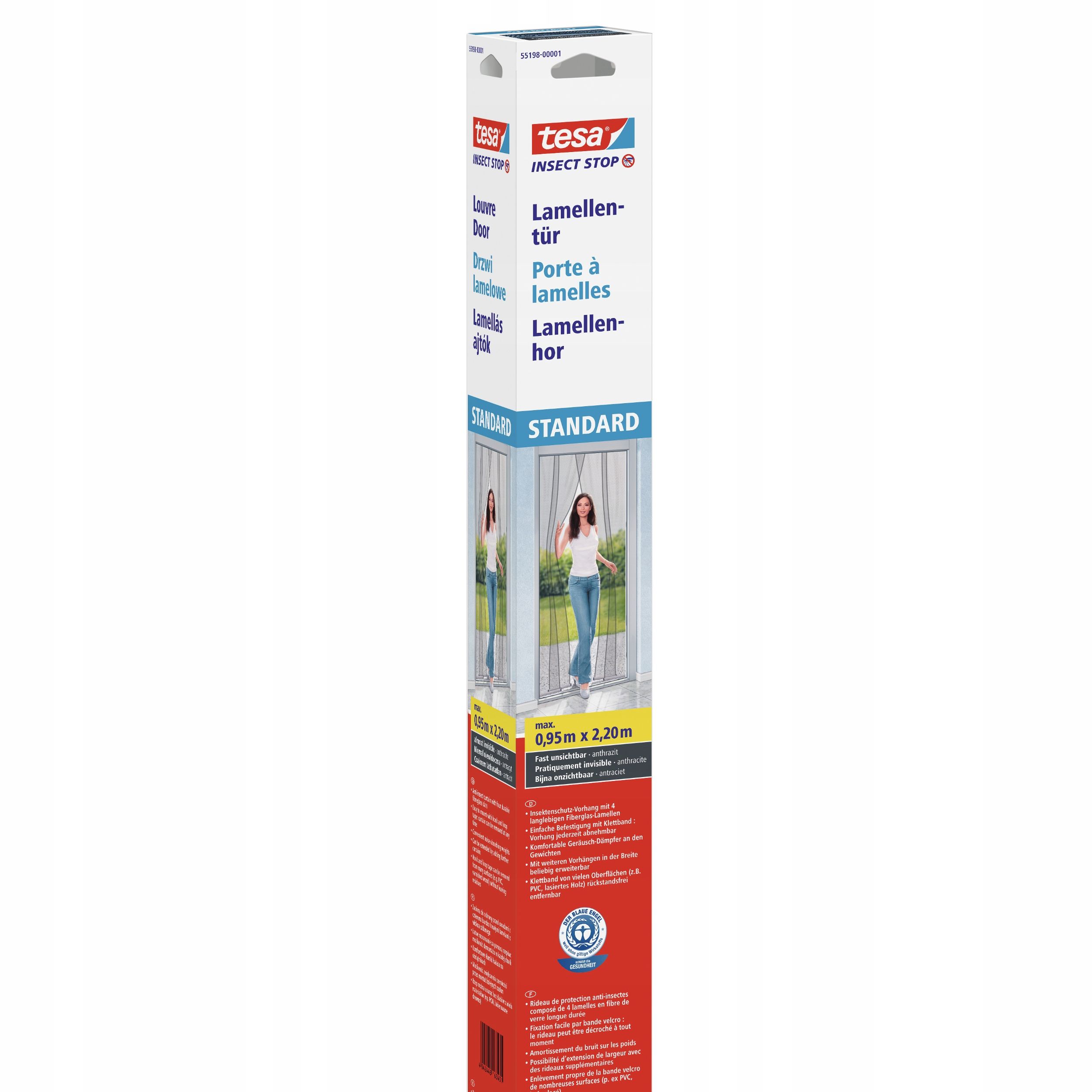  Tesa tinklelis nuo uodų magnetinio nuo vabdžių tinklelis juodos spalvos durys 0,9x2,1m x3