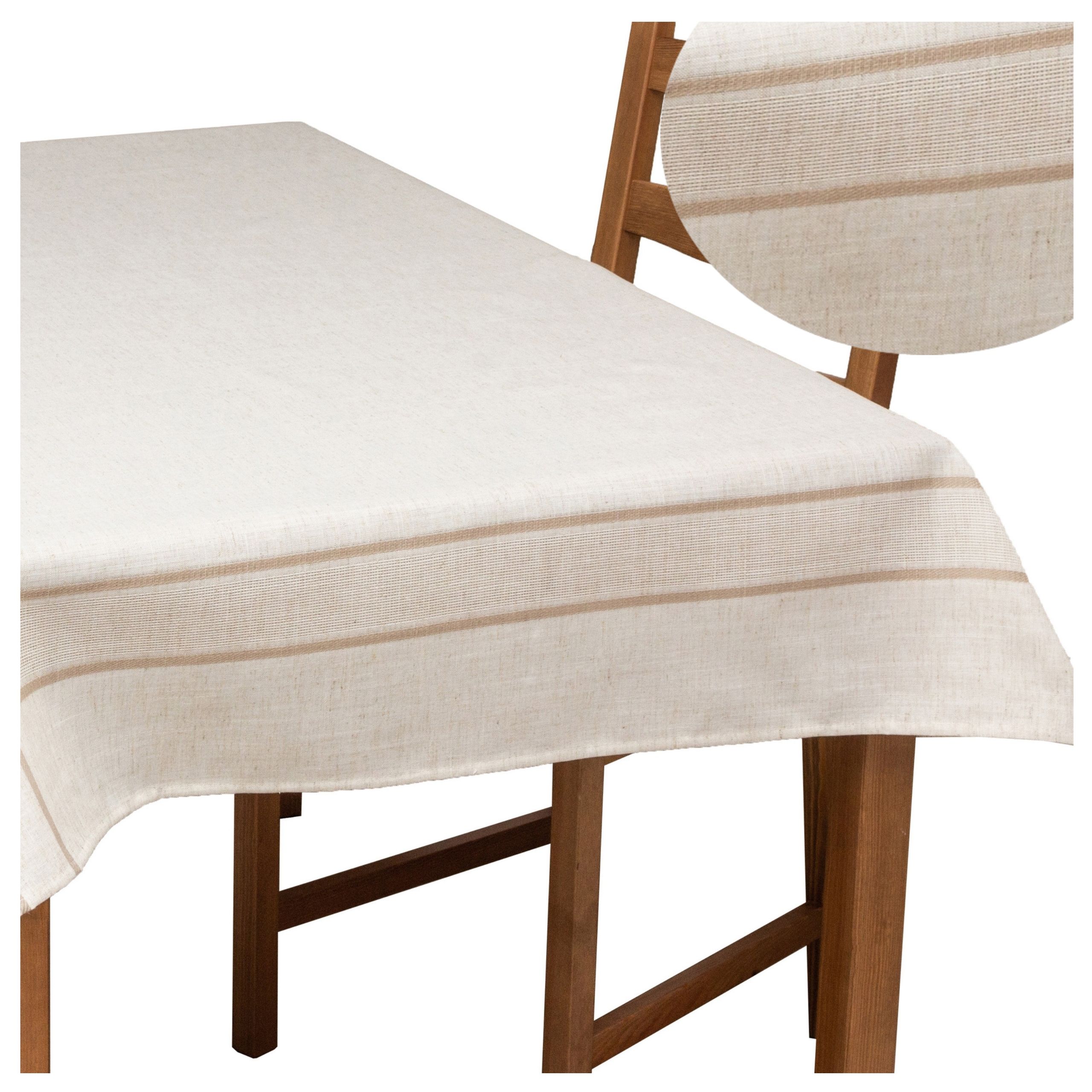  Table runner grey 40x160 structure linen elegant table runner on the table decorative